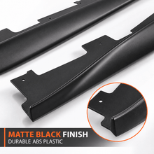 NINTE Side Rocker Panel Extension Kit Fit for Chevrolet Camaro RS SS LT LS 2016-2023 Black ZL1 Style 2-Piece Left and Right Set - NINTE