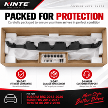 NINTE Rear Bumper Diffuser Lip Splitter Fit for Scion FR-S Toyota 86 Subaru BRZ 2013-2020 Sport Style - NINTE