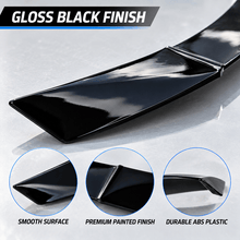 NINTE Rear Trunk Lip Spoiler Wing Fit for Honda Accord 2018-2022 Painted Gloss Black One Piece Highkick Duckbill Style Without Logo - NINTE