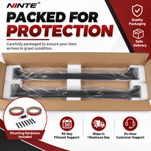 NINTE Side Rocker Panel Extension Kit Fit for Honda Accord 4-Door Sedan 2013-2017 Black PP Plastic MOD Style Without Logo - NINTE