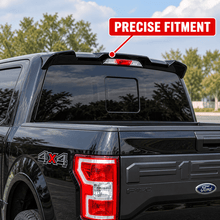 NINTE Rear Roof Spoiler Wing Fit for Ford F-150 2015-2020 Painted Gloss Black One Piece R Style Without Logo - NINTE