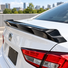 NINTE Rear Trunk Spoiler Wing Fit for Honda Accord 2018-2022 Painted Gloss Black One Piece R Style Duckbill