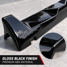 NINTE Rear Roof Spoiler Wing Fit for Ford F-150 2015-2020 Painted Gloss Black One Piece R Style Without Logo - NINTE