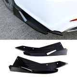 NINTE Rear Bumper Lip Universal 2 Pieces Diffuser Guard Splitter Body Kits