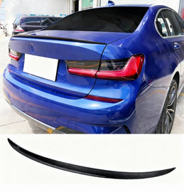 NINTE For 2019 - 2025 BMW 3 - Series G20 G80 M3 Rear Spoiler ABS Carbon Fiber Look Trunk Spoiler Wing - NINTE