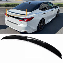 画像をギャラリービューアに読み込む, NINTE FOR 2025 TOYOTA CAMRY XV80 LE XLE SE XSE OE STYLE TRUNK SPOILER LIP GLOSSY BLACK