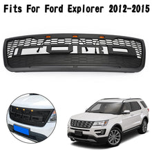 Load image into Gallery viewer, NINTE For 2012-2015 Ford Explorer Grille Replacement Mesh Raptor Style with Lights DRL Amber