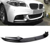 NINTE Front Lip For 2011-2016 BMW 5 Series F10 M Sport Bumper ABS Front Lip Splitter Kit