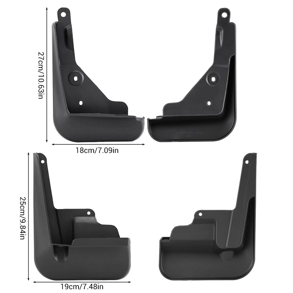 NINTE Mud Flap Splash Guard For 2020 - 2025 Toyota Corolla E210 Sedan - NINTE