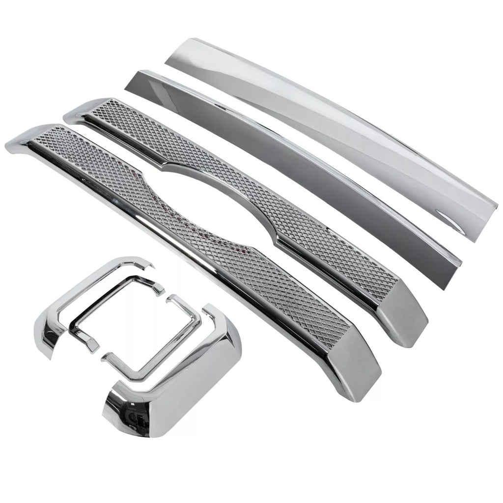 NINTE Grille Overlay for 2011 - 2016 Ford F250 F350 F450 F550(Not Replacement) - NINTE