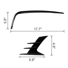 Cargar imagen en el visor de la galería, NINTE Front Fog Light Lamp Cover For 2018 - 2020 Honda 10th Accord JDM Style - NINTE