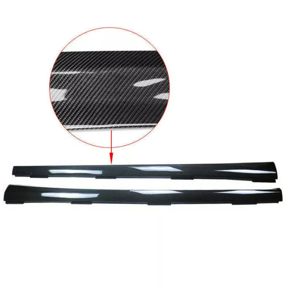 NINTE For 2013-2017 Audi A3 Hatchback Side Skirts Side Bottom Extension Lips