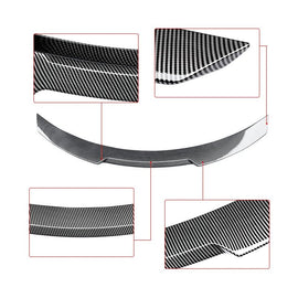 NINTE M4 Style Rear Spoiler For 2017 - 2022 Infiniti Q60 Painted Trunk Wing Decklid - NINTE