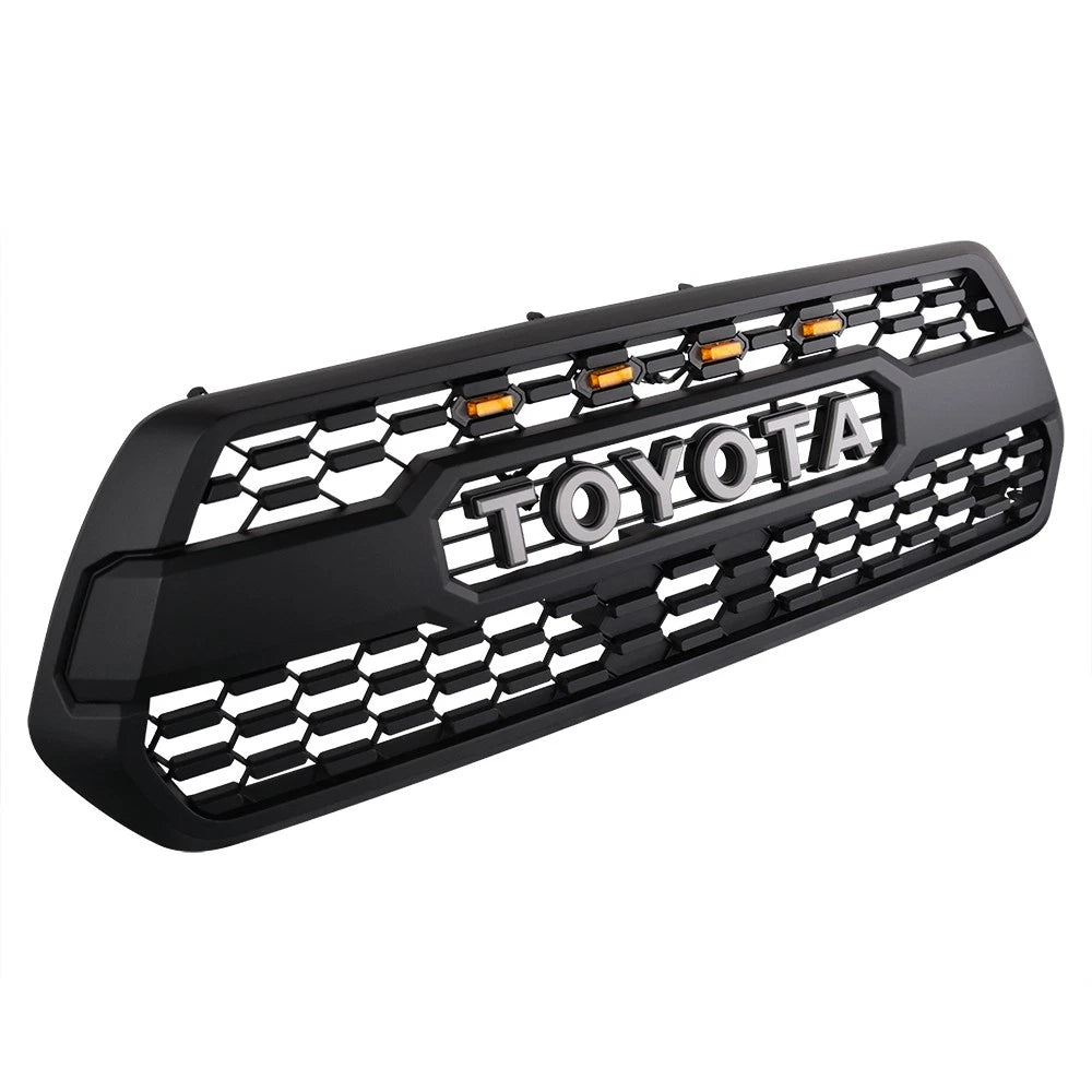 NINTE Grille For 2016 - 2023 Toyota Tacoma Honeycomb Mesh Grill Without front Camera - NINTE