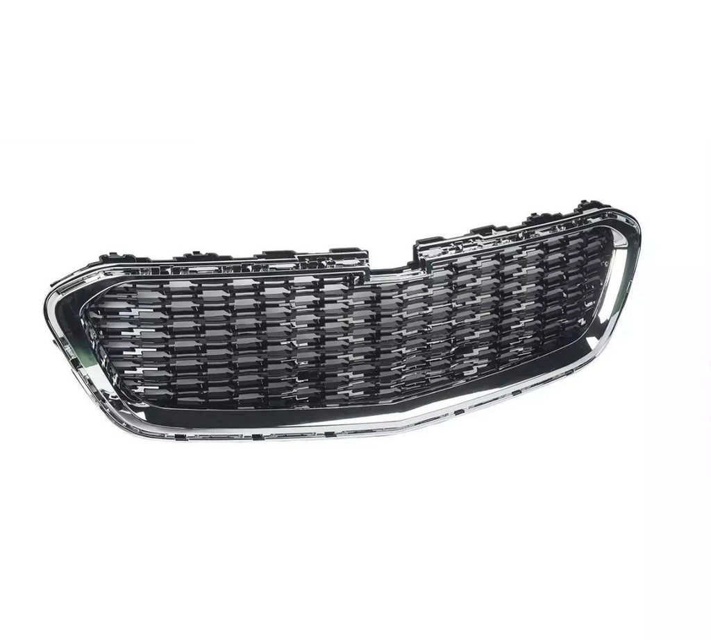 NINTE Grille for Chevy Malibu 2014 - 2016 with Chrome Molding Mesh Grill - NINTE