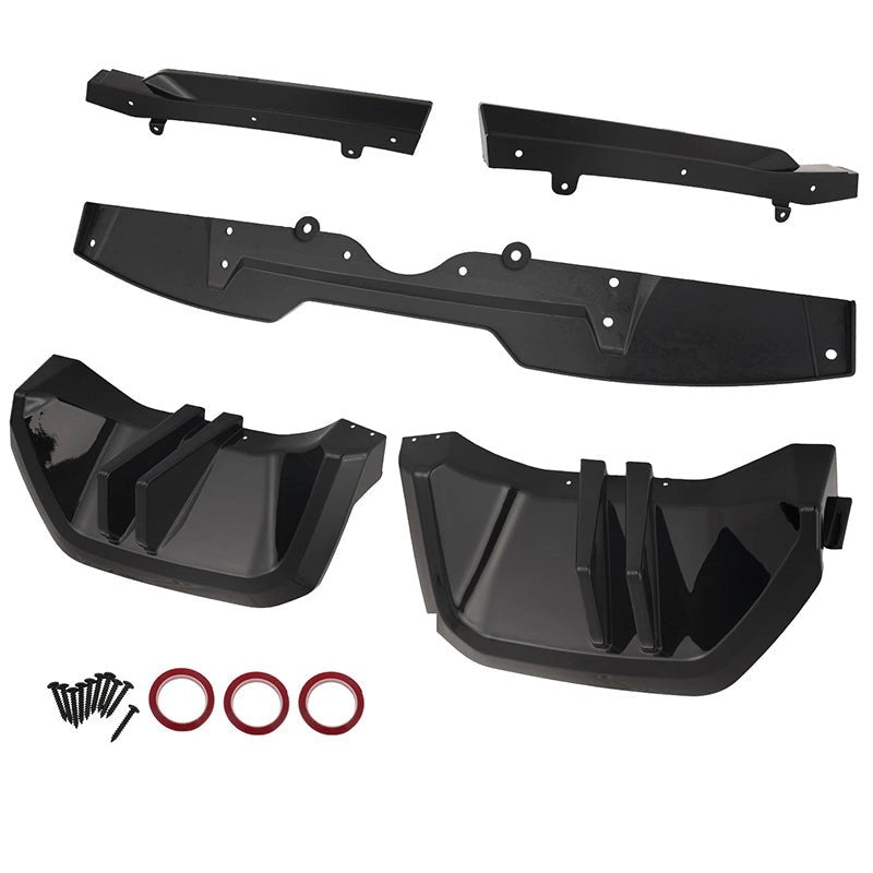NINTE MP Style Rear Diffuser For 2024 - 2026 BMW 5 Series G60 M Sport 530i 540i 550e - NINTE