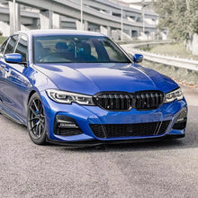 画像をギャラリービューアに読み込む, NINTE For 2019-2022 BMW G20 G28 M Sport 3 Series Sedan, 330i 330e M340i Front Bumper Lip 3PCs Front Spoiler Splitter Lip Chin MP Style, Painted Gloss Black