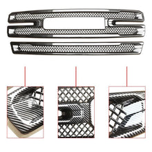 Charger l'image dans la galerie, NINTE Grille Covers For 2019 - 2022 GMC Sierra 1500 SLT AT4 Front Mesh Grill Cover Grill Overlay Trim - NINTE