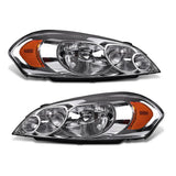 NINTE Headlight for 06-07 Monte Carlo 2009-2013 Chevy Impala Head Lamp Replacement
