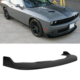 NINTE One - Piece For 2015 - 2023 Dodge Challenger SXT Coupe 2 - Door Front Bumper Lip Splitter - NINTE