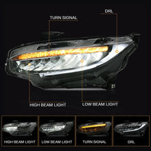 Load image into Gallery viewer, NINTE Headlights for Honda Civic 10th 2016-2018
