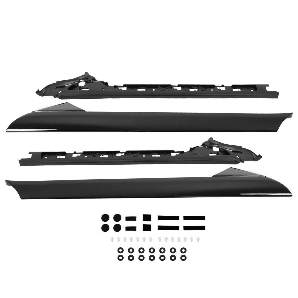 NINTE RH+LH Side Windshield A - Pillar Molding Trim For 2011 - 2019 Ford Explorer - NINTE