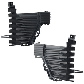 NINTE Pair New Bumper Cover Air Duct For 2022 - 2024 Chevy Silverado 1500 - NINTE