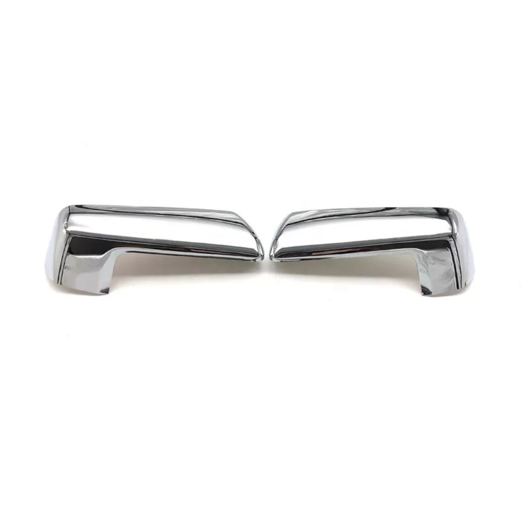 NINTE For 2019-2025 Chevy Silverado / GMC Sierra 1500 Chrome Top Half Mirror Cap Covers