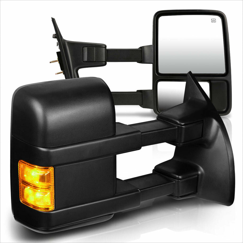NINTE Tow Mirrors for 99-07 Ford F250-F550 Super Duty