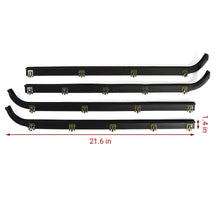 Cargar imagen en el visor de la galería, NINTE Door Window Seal Belt Weatherstrip 4 Pcs Set For 1987 - 1997 Ford F150 F250 F350 - NINTE