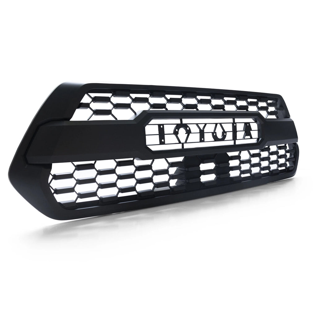 NINTE Grille For 2016 - 2023 Toyota Tacoma Honeycomb Mesh Grill Without front Camera - NINTE