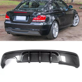 NINTE Rear Bumper For 2007 - 2013 BMW 1 Series E82 Fits 125i 128i Trims M Sport Rear Diffuser Lip - NINTE