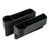 NINTE Car Seat Gap Catcher Filler Storage Box Pocket Organizer Holder PU SUV 2 Packs