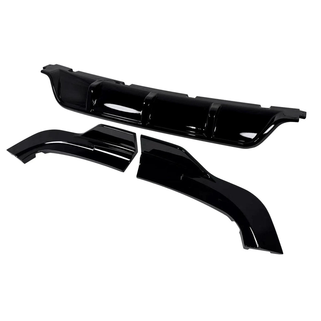NINTE GT Style Rear Diffuser For 2014 - 2018 BMW 5 Series X5 F15 M Sport - NINTE
