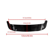 Load image into Gallery viewer, NINTE FRear Roof Spoiler Wing or 2018 - 2024 BMW X3 G01 ABS Gloss Black - NINTE