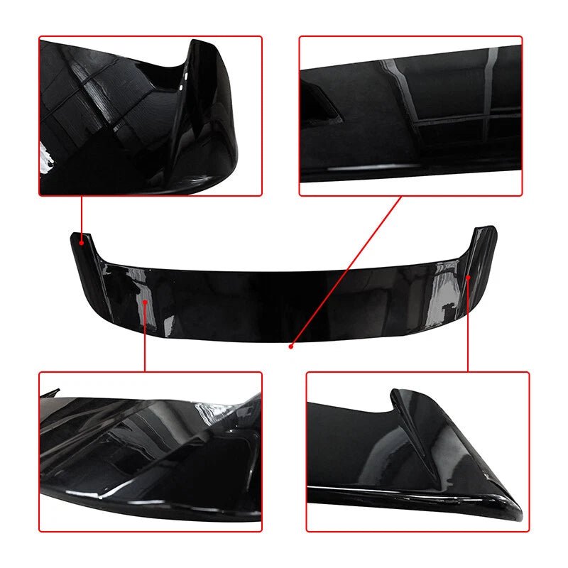 NINTE FRear Roof Spoiler Wing or 2018 - 2024 BMW X3 G01 ABS Gloss Black - NINTE