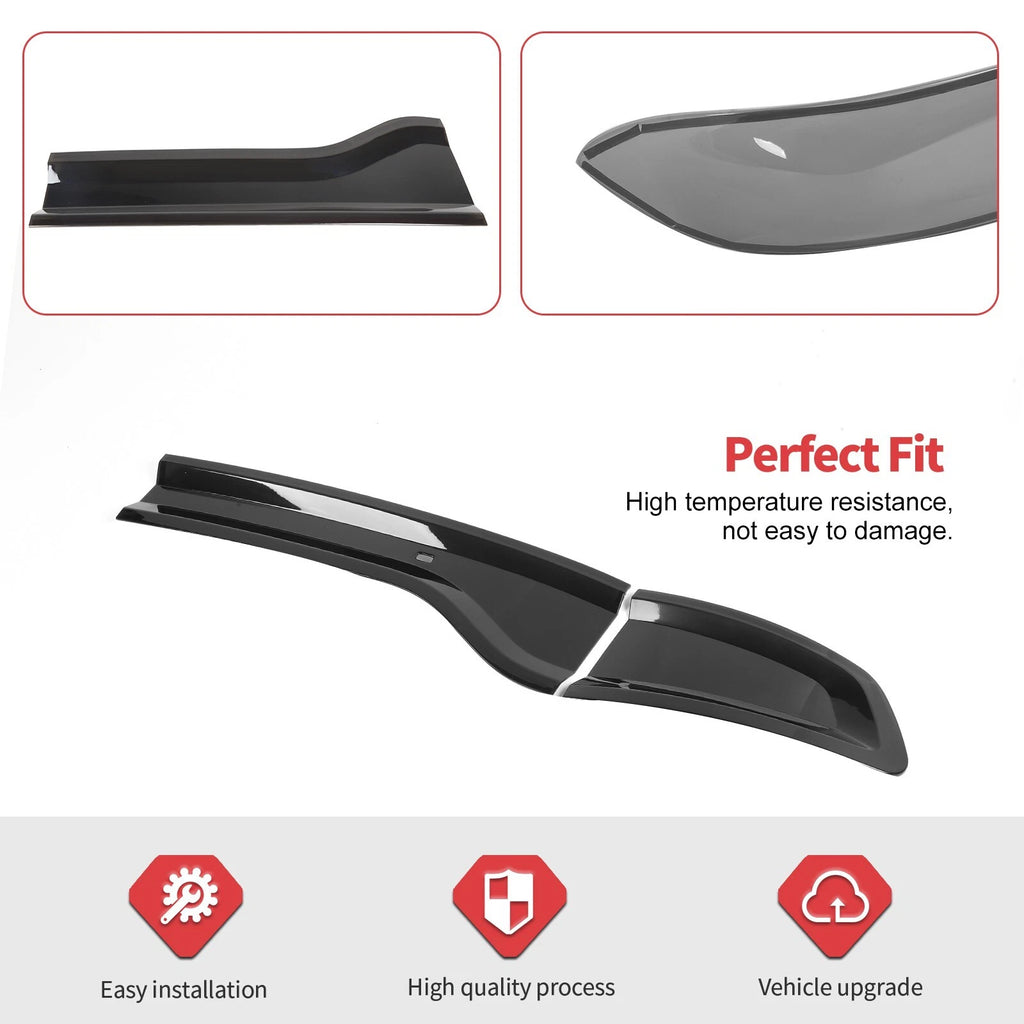 NINTE Smoked Rear Tail Light Covers For 2015 - 2025 Dodge Charger - NINTE