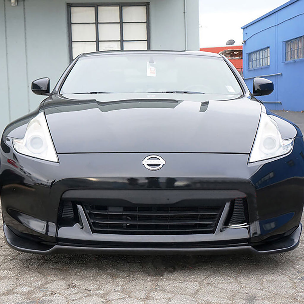 NINTE Front Lip For 2009-2012 Nissan 370z iG1 Style Urethane Bumper