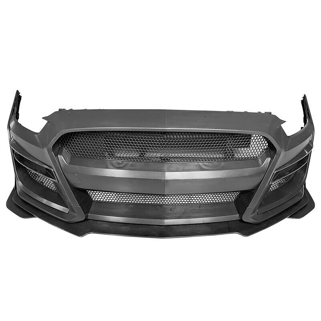 NINTE Front Lip For 2015-2017 Ford Mustang GT500 Style Front Bumper Cover