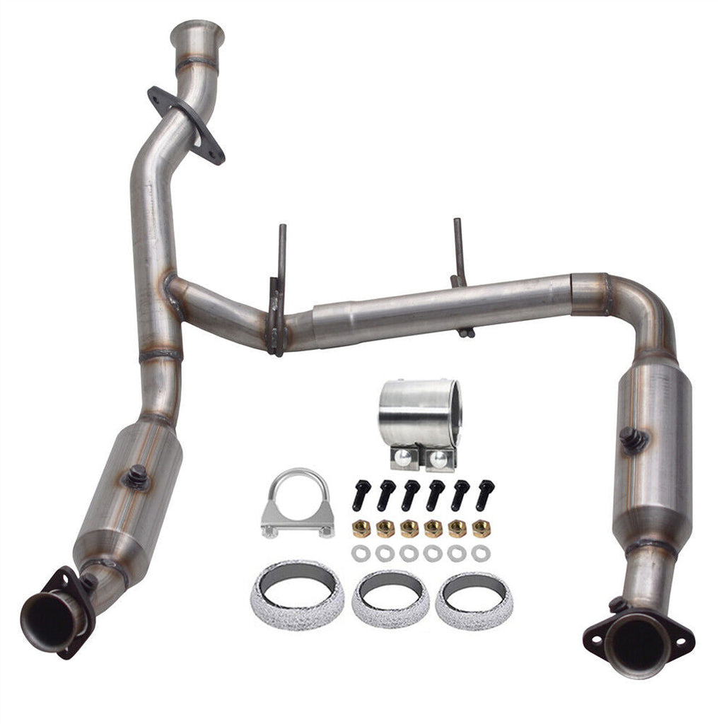 NINTE Catalytic Converter Set For 2011-2014 Ford F150 3.5L V8 Both Side Y Pipe