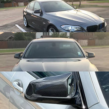 Load image into Gallery viewer, NINTE For 2011-2013 BMW 5 Series F10 F11 535i 550i 528i Side Mirror Cover Cap Carbon Fiber Look