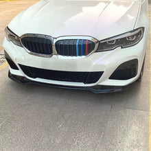 画像をギャラリービューアに読み込む, NINTE For 2019-2022 BMW G20 G28 M Sport 3 Series Sedan, 330i 330e M340i Front Bumper Lip 3PCs Front Spoiler Splitter Lip Chin MP Style, Painted Gloss Black