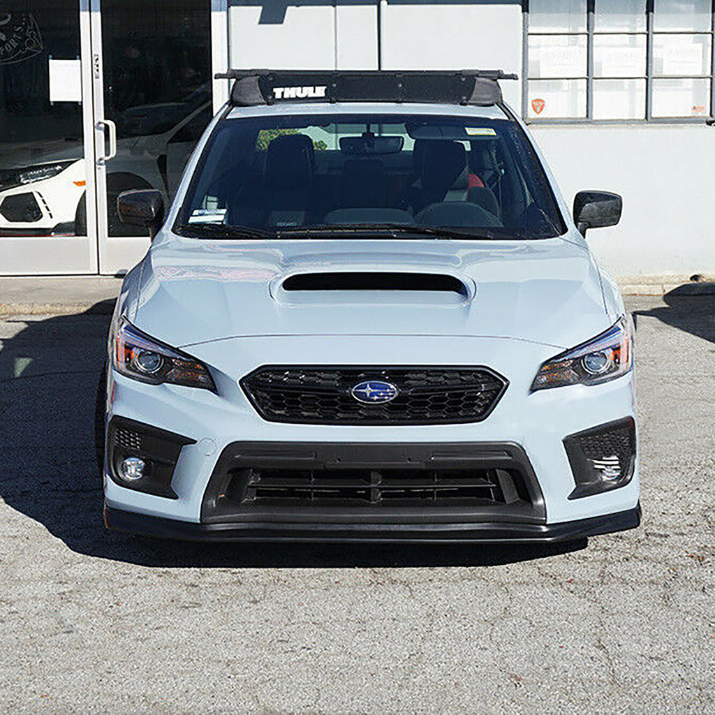 NINTE Front Lip For 2018-2021 Subaru WRX STi VR-Style Urethane Bumper