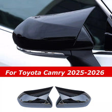 Laden Sie das Bild in den Galerie-Viewer, NINTE For 2025 Toyota Camry LE XLE SE XSE M Style Gloss Black Add On Mirror Cover Caps