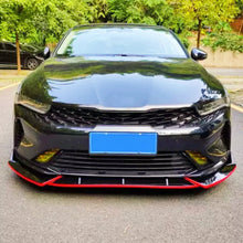 Charger l&#39;image dans la galerie, NINTE For 2021-2025 KIA K5 GT EX LX Front Lip Splitter Spoiler Body Kits Gloss 3PC