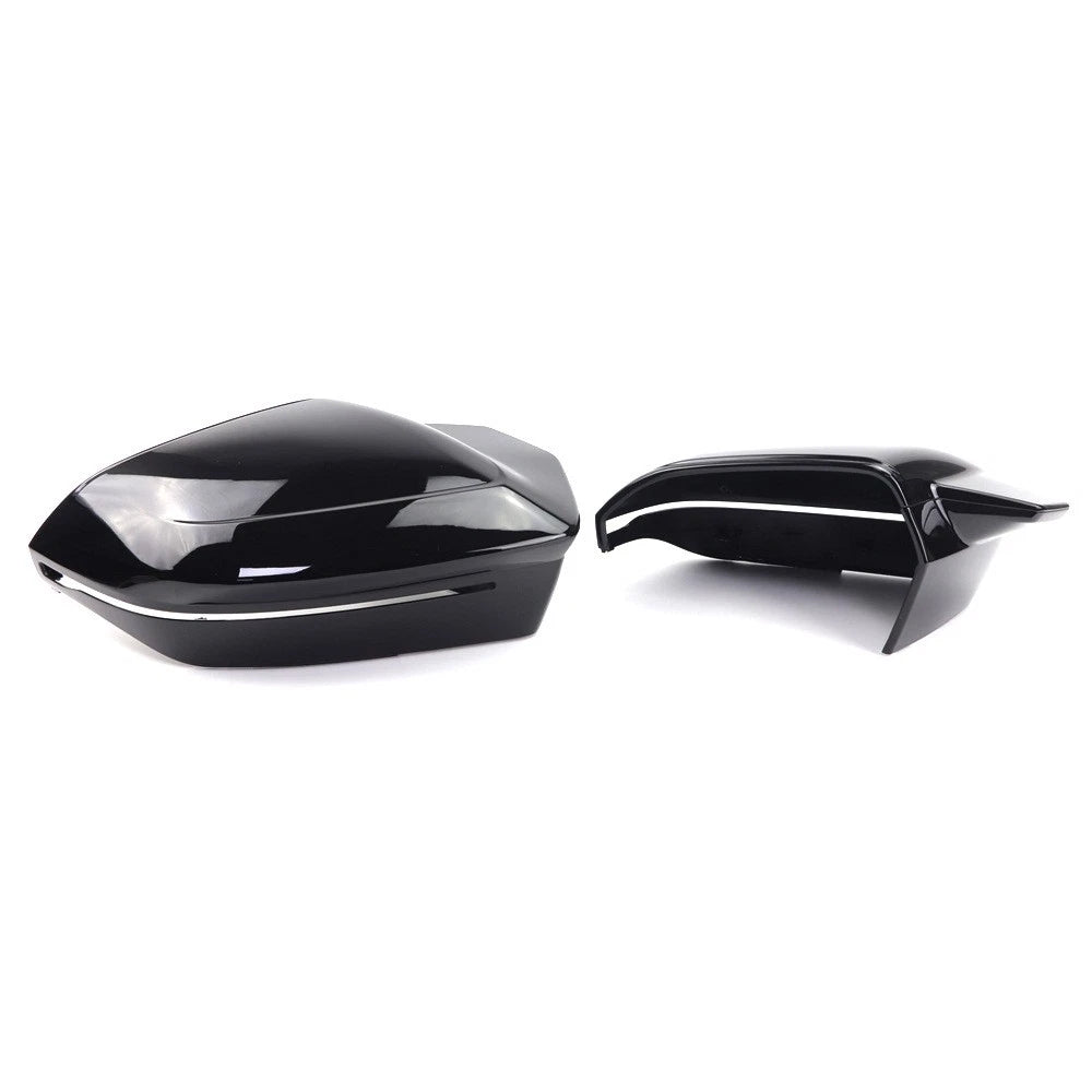 NINTE M Style Side Mirror Caps For 2023 - 2026 BMW 5/7 Series G60 G70 & X3 G45 - NINTE