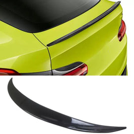 NINTE For 2015 - 2017 BMW X4 F26 M Performance Rear Spoiler Carbon Fiber Coating Trunk Spoiler Wing ABS - NINTE
