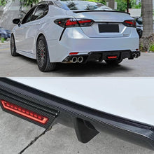 Load image into Gallery viewer, NINTE Rear Diffuser For 2018 - 2024 Toyota 8th Gen Camry SE XSE With LED Brake Light - NINTE
