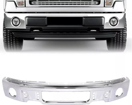 NINTE For 2009 - 2014 Ford F150 Replacement for FO1002411 3Pcs Front Bumper Face Bar - NINTE