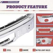 Load image into Gallery viewer, NINTE For 2009-2014 Ford F150 Replacement for FO1002411 3Pcs Front Bumper Face Bar